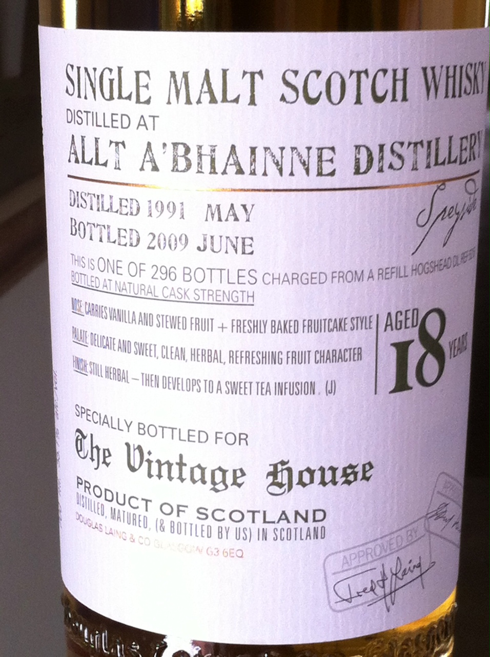 111217 Single Malt Degustação Romeu