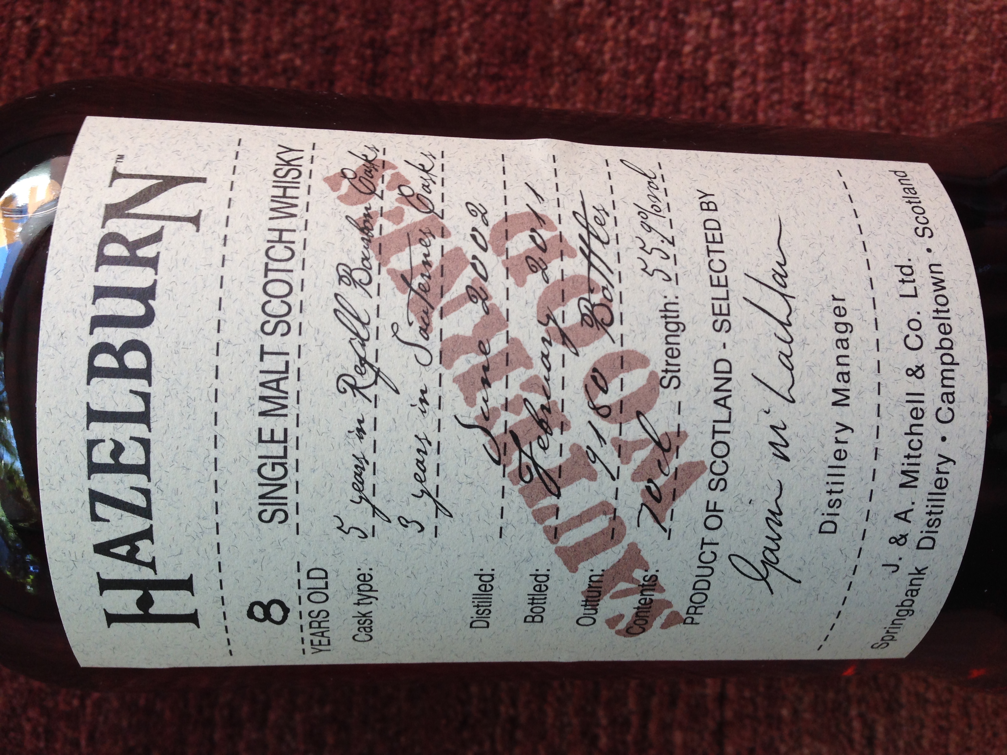 150307 Single Malt Degustação Rest. Roma oferecida por Toledo