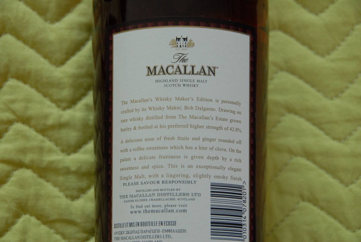 101127 Single Malt Degustação Melsohn